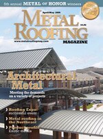 CVR-MR-0410-150 metal roofing magazine april 2009 cover