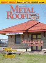 Metal Roofing Magazine June/July 2011 Cover